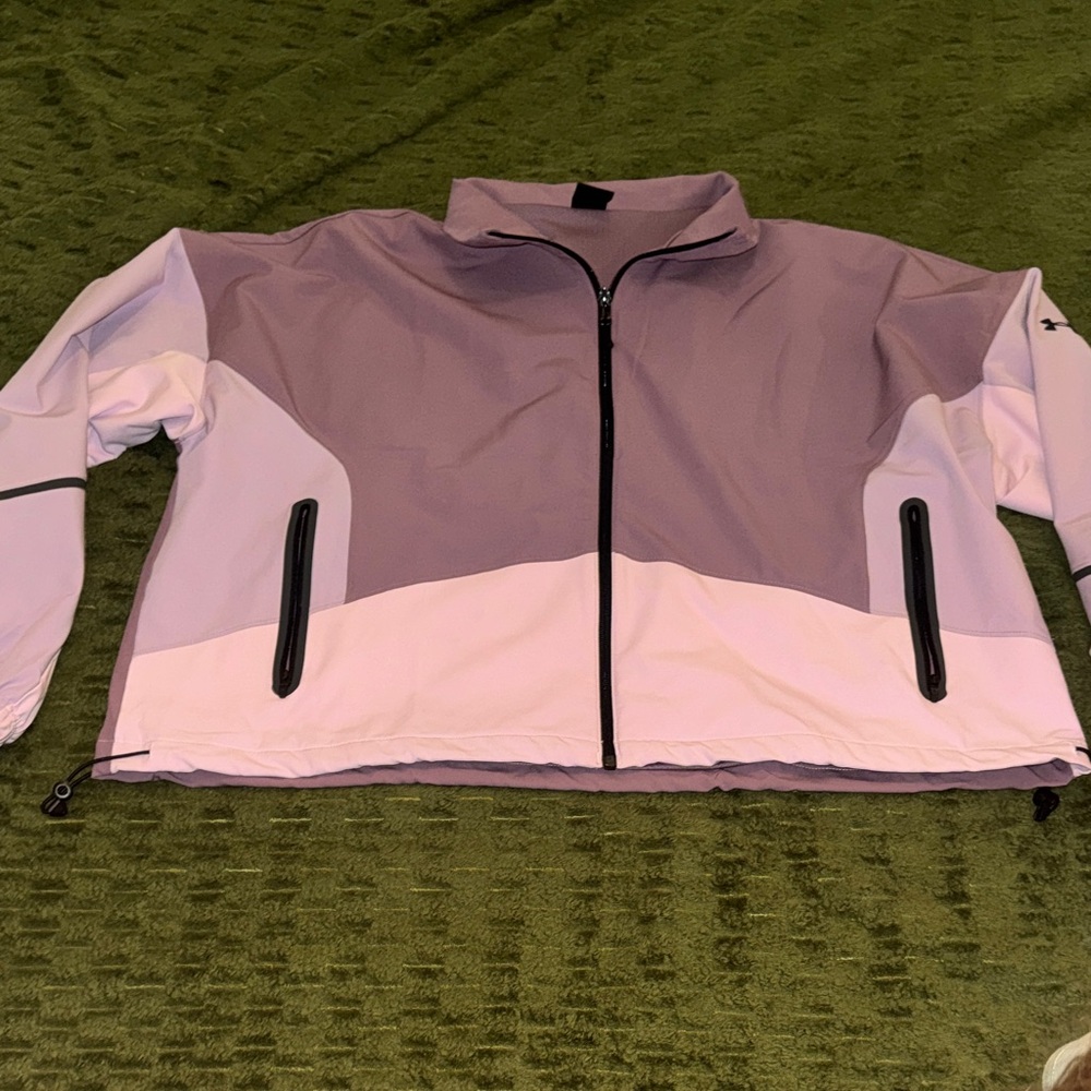 Under Armour Color Block Lightweight Jacket Size XL